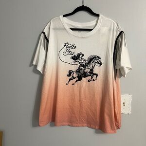 Cato White Graphic Tee